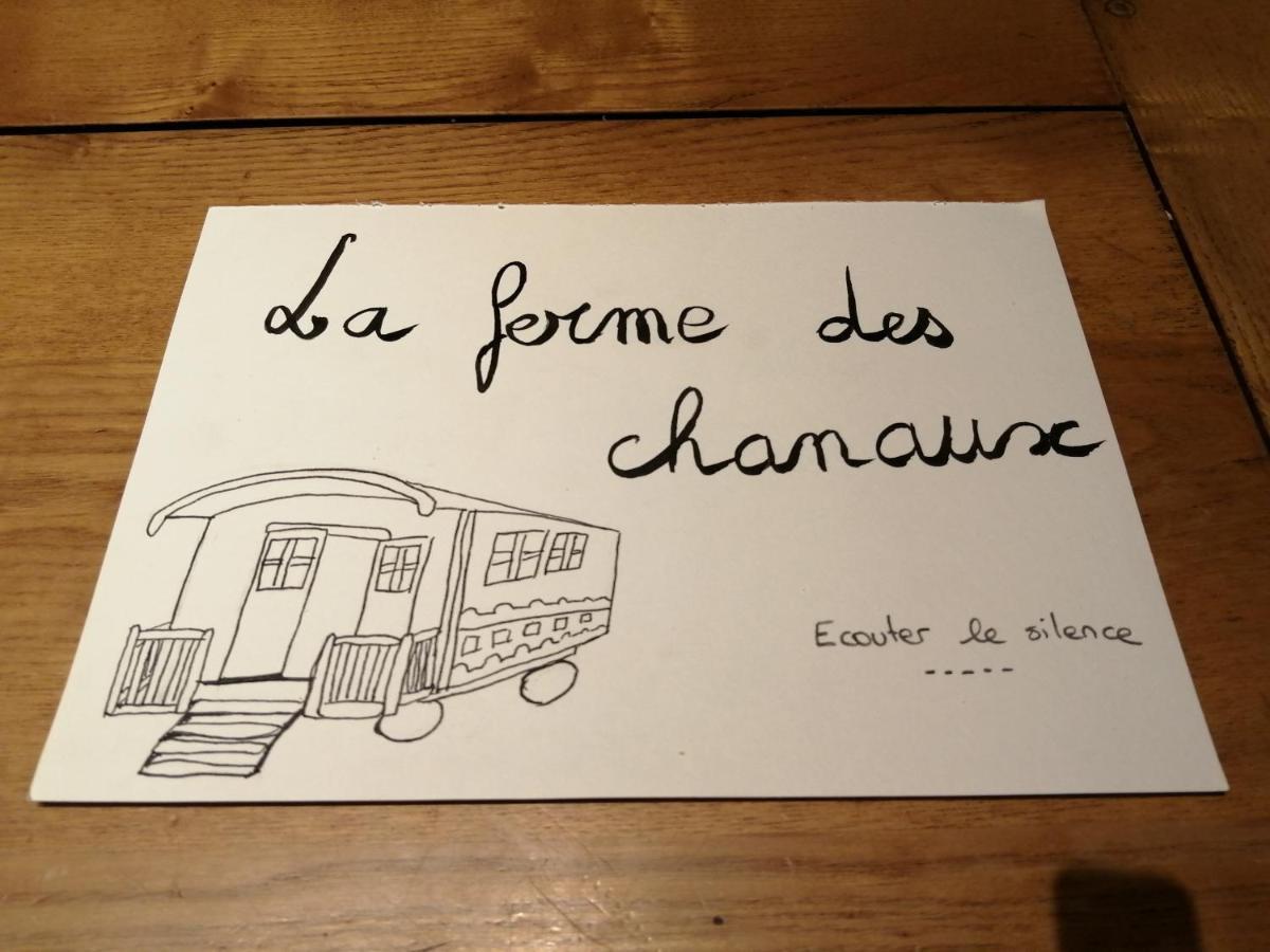 Les Roulottes De La Ferme Des Chanaux Saint-Julien-d'Ance Eksteriør bilde