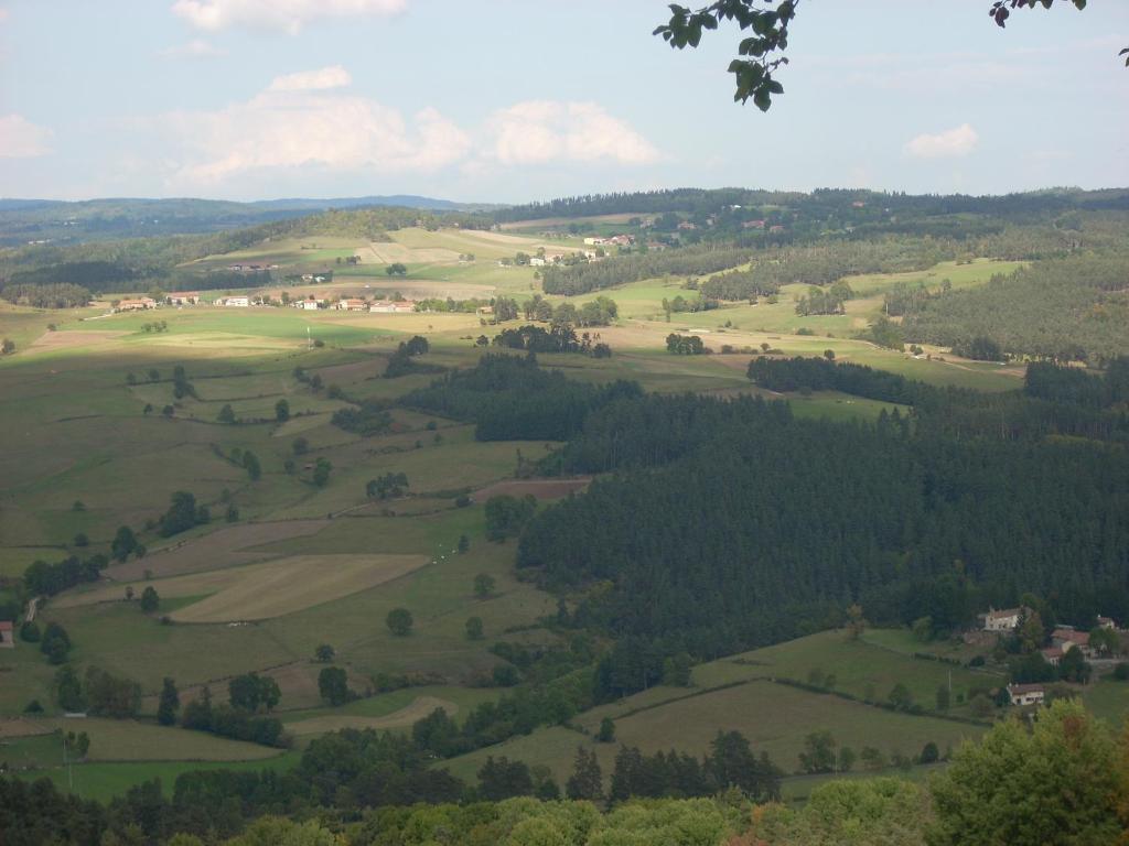 Les Roulottes De La Ferme Des Chanaux Saint-Julien-d'Ance Eksteriør bilde